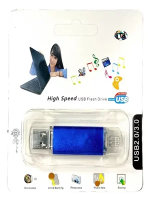 Memoria USB clasica 3 en 1 de 1GB