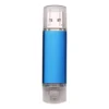 Memoria USB clasica 3 en 1 Azul