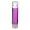 Memoria USB clasica 3 en 1 Morada