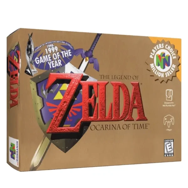 Videojuego zelda ocarina