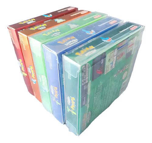 Pokémon Colección 5 Juegos Gba Juego Físico En Caja