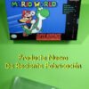 Super Mario World En Caja Snes Nuevo Sellado Con Acrílico