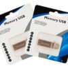 Dos memorias USB de 1 terabyte con diseño de llaveros para almacenamiento portátil de archivos y datos