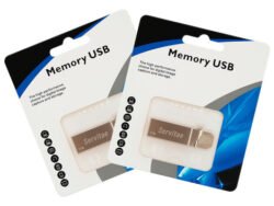 Dos memorias USB de 1 terabyte con diseño de llaveros para almacenamiento portátil de archivos y datos