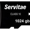 Memoria micro tf servitae de 1 terabyte con adaptador incluido para expandir almacenamiento en dispositivos móviles