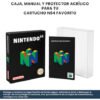 Protector Juegos Retro Caja De Plástico Laminado Conkers