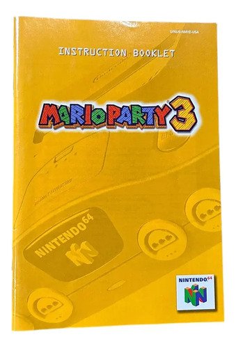 Mario Party 3 Físico En Caja Con Manual Nintendo 64
