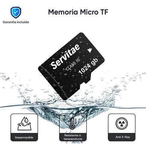 Memoria Micro Tf 1tb Servitae 1 Tera Con Adaptador Servitae
