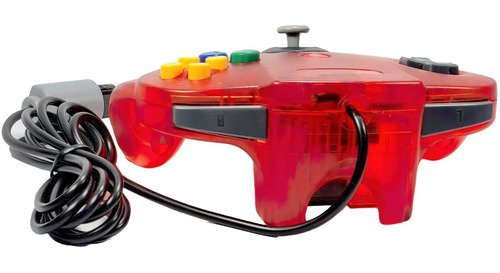 Control original para Nintendo 64 disponible en múltiples colores vibrantes, compatible con todas las consolas N64