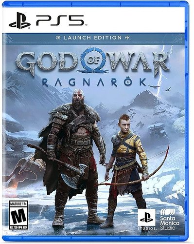 Juego físico God of War Ragnarök Launch Edition para PlayStation 4 y PlayStation 5 con contenido exclusivo