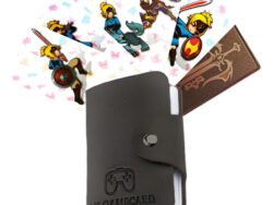 Set de 24 tarjetas amiibo de Zelda con tarjetero compatible con Nintendo Switch, Switch Lite y Wii U