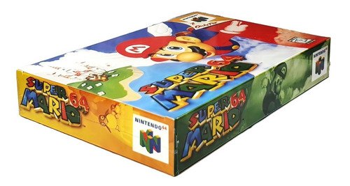 Super Mario 64 Físico En Caja Con Manual Nintendo 64