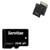 X2 Memoria Micro Tf 2tb Servitae 2 Tera Con Adaptador