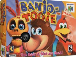 Juego Banjo Tooie para Nintendo 64 en caja original con manual incluido y protector de acrílico