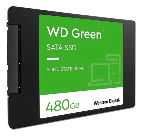 Interno Western Digital Wd Green Wds480g3g0a 480gb Negro