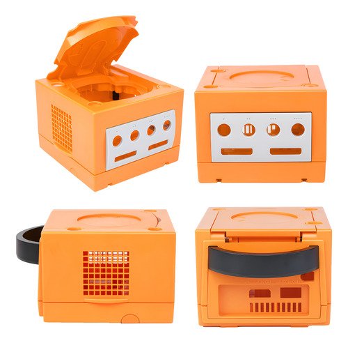 Carcasa personalizada para GameCube que permite personalizar tu consola con diferentes estilos y diseños