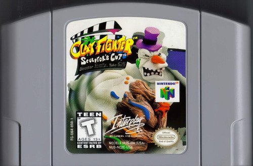 Clay Fighter Sculptor's Cut N64 Estandar Fisico Nuevo