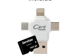 Memoria de 1 terabyte compatible con dispositivos Lightning, Android, PC, USB-C, iOS y MicroUSB para ampliar almacenamiento