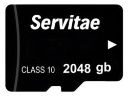 Memoria micro SD Servitae de 2TB con adaptador incluido para ampliar almacenamiento en dispositivos móviles y cámaras