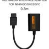 Adaptador convertidor HDMI que permite conectar consolas retro como SNES, Nintendo 64, GameCube y Super Famicom a televisores modernos con salida de 720p