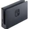 Dock Nintendo Switch conectado a TV HD mostrando juego en 1080p con carga simultánea