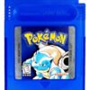 Pokémon Blue Versión Game Boy Nuevo En Caja Con Acrílico