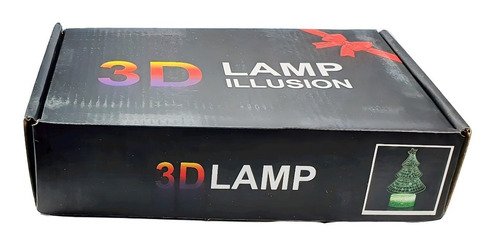 Luz Nocturna Navidad Led 3d Serie Navideña Táctil Nochebuena
