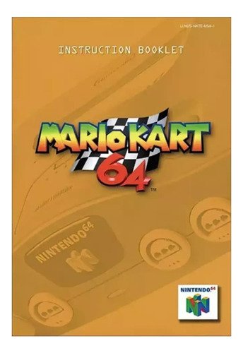 Mario Kart 64 Con Manual Nintendo 64  Físico En Caja