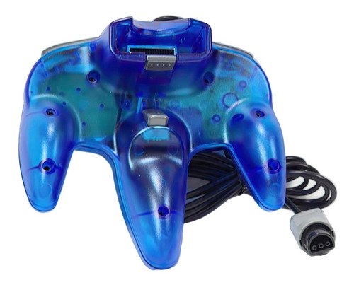 Control original para Nintendo 64 disponible en múltiples colores vibrantes, compatible con todas las consolas N64