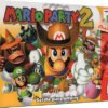 Juego Mario Party 2 para Nintendo 64 en versión física completa con caja original y manual de instrucciones incluido
