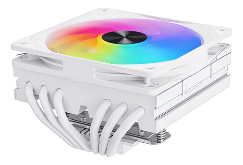 disipador ventilador rgb para procesadores intel y amd, incluye pasta térmica para instalación fácil y mejor refrigeración del cpu