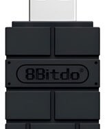Adaptador 8bitdo versión 2 bluetooth que permite usar mandos de diferentes consolas en Nintendo Switch, PC y televisores