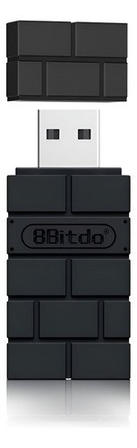 Adaptador 8bitdo versión 2 bluetooth que permite usar mandos de diferentes consolas en Nintendo Switch, PC y televisores