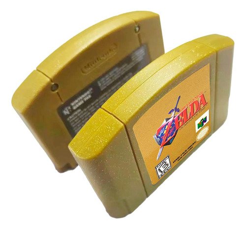 The Legend Of Zelda Ocarina Of Time N64 Español Dorado