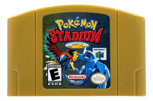 Pokémon Stadium 2 Físico En Caja Con Manual Nintendo 64