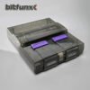 carcasa transparente personalizada para snes que permite cambiar el estilo de tu consola retro con diseño moderno