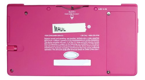 Consola Nintendo DSi portátil para revivir juegos clásicos, ideal para gamers retro que buscan experiencia nostálgica