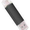 Memoria USB universal con conectores Lightning, MicroUSB y USB tradicional de 1TB capacidad para transferir archivos entre dispositivos iOS, Android y PC