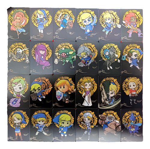Mini Tarjetas Amiivo Colección Completa Zelda Tot K