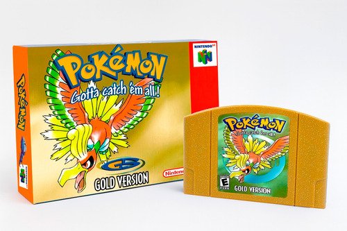 Revive La Emoción Con Pokémon Gold Version Para Nintendo 64