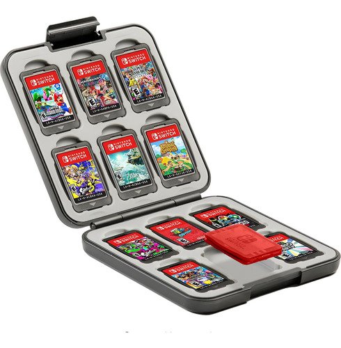 Estuche Porta Juegos Para Nintendo Switch Super Mario