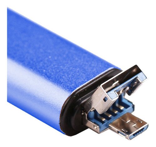 Memoria USB universal con conectores Lightning, MicroUSB y USB tradicional de 1TB capacidad, compatible con iPhone, Android, PC y Mac para transferir archivos