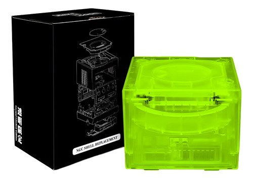 Carcasa personalizada para GameCube que permite personalizar tu consola con diferentes estilos y diseños