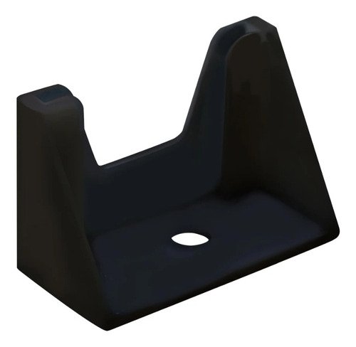 Soporte de montaje en color negro compatible con consola Gamecube para instalación de modchip Picoboot, ideal para modificación de consolas retro
