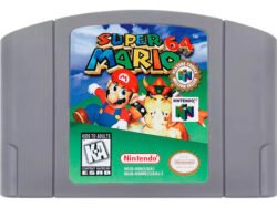Juego físico Super Mario 64 Standard Edition para consola Nintendo 64, caja original con manual incluido