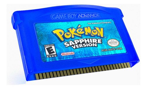 Pokémon Sapphire Gba Juego Físico En Caja Con Protección