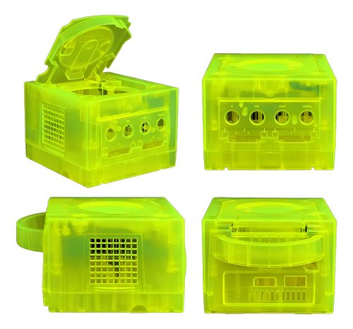 Carcasa personalizada para GameCube que permite personalizar tu consola con diferentes estilos y diseños