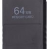 Memory Card 64mb Tarjeta De Memoria Para Play Station 2 Ps2
