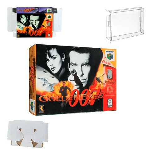 Protector Juegos Retro Caja De Plástico Laminado Golde007