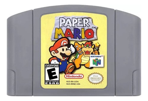 Paper Mario Físico En Caja Con Manual Nintendo 64